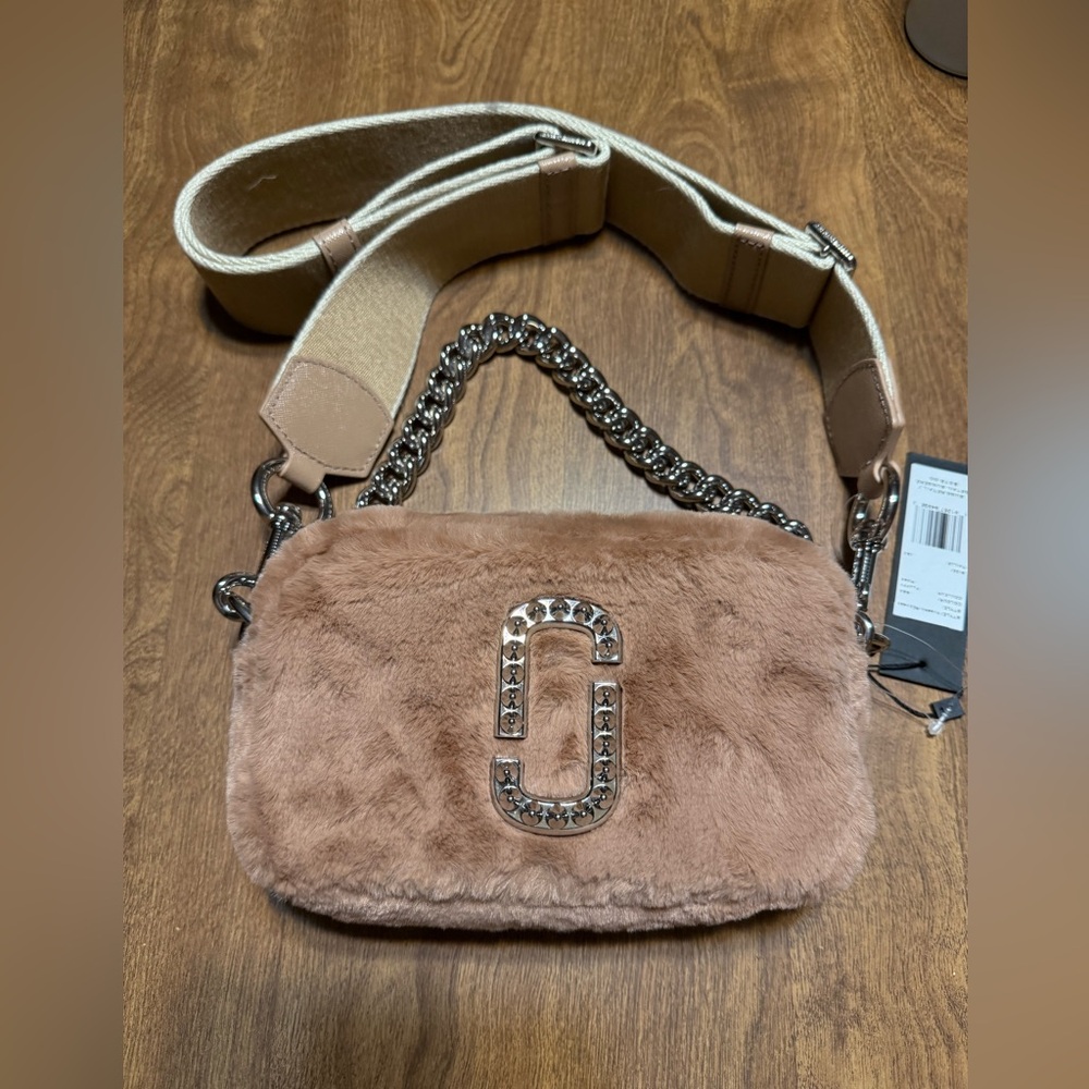 Marc Jacobs Snapshot Plush Rose Bag